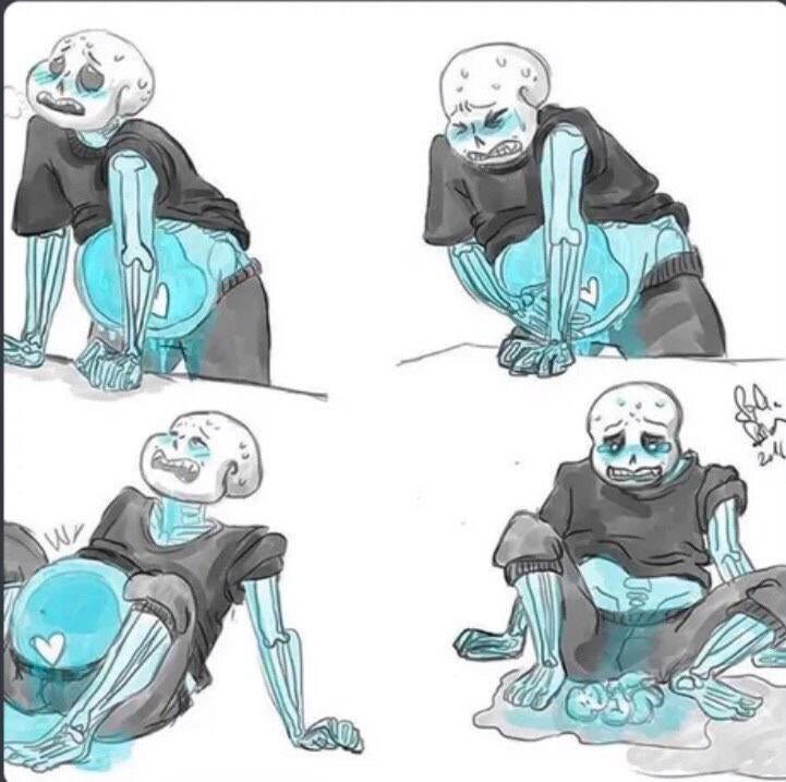 끔찍한 시간을 보내는 샌즈_2.jpg