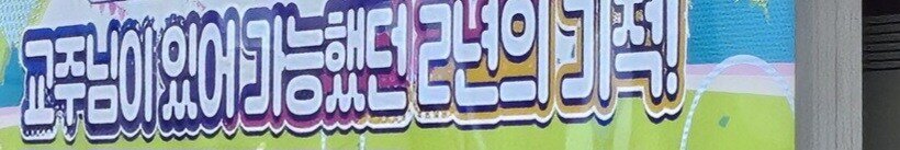 서울 지하철에 붙은 교주님 찬양 광고_1.jpg