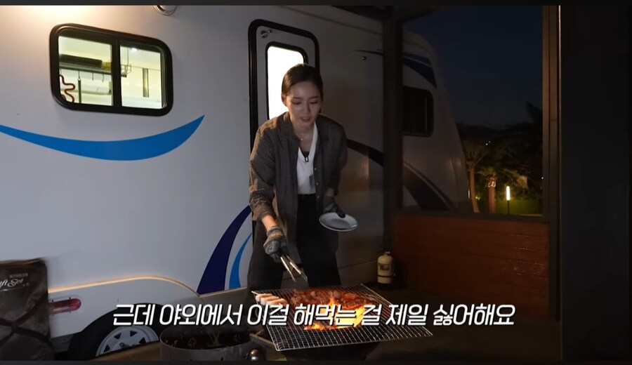 가족끼리 캠핑갈 때 한가인이 고기 굽기 당번이 된 이유_4.jpg