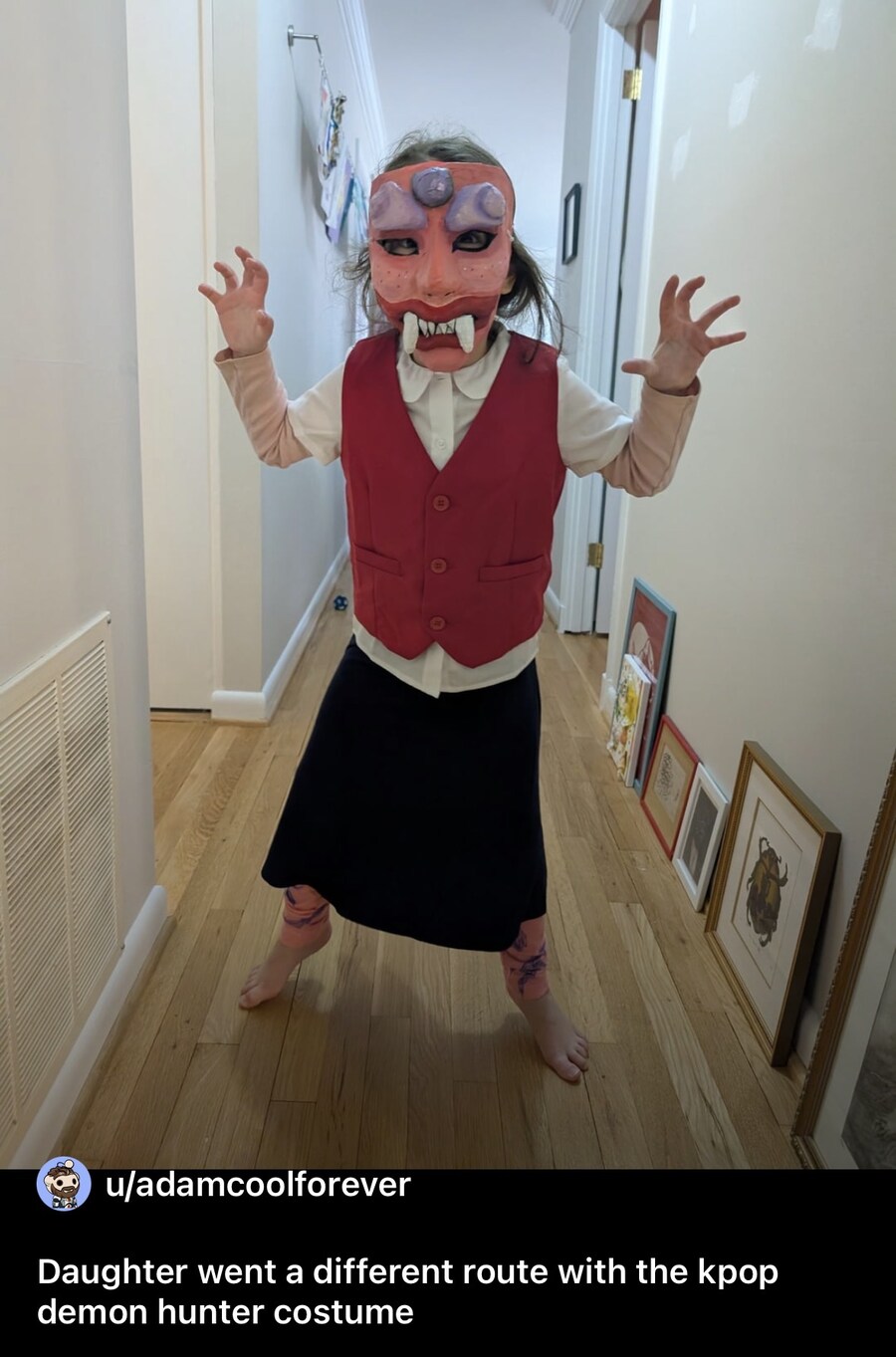 할로윈에 케데헌 코스를 하고싶어했던 딸.jpg_1.jpg