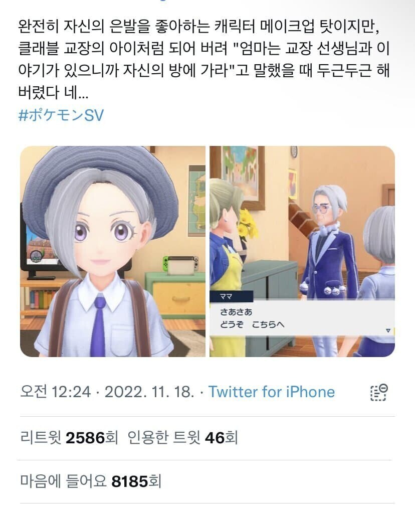 포켓몬）주인공 꾸밀때 머리카락을 은발로 하긴 좀 거시기한 이유.jpg_1.jpg