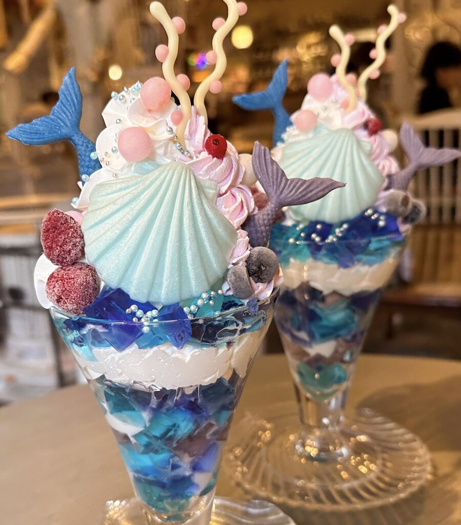 일본, 어떤 카페의 인어 파르페♀_1.jpg