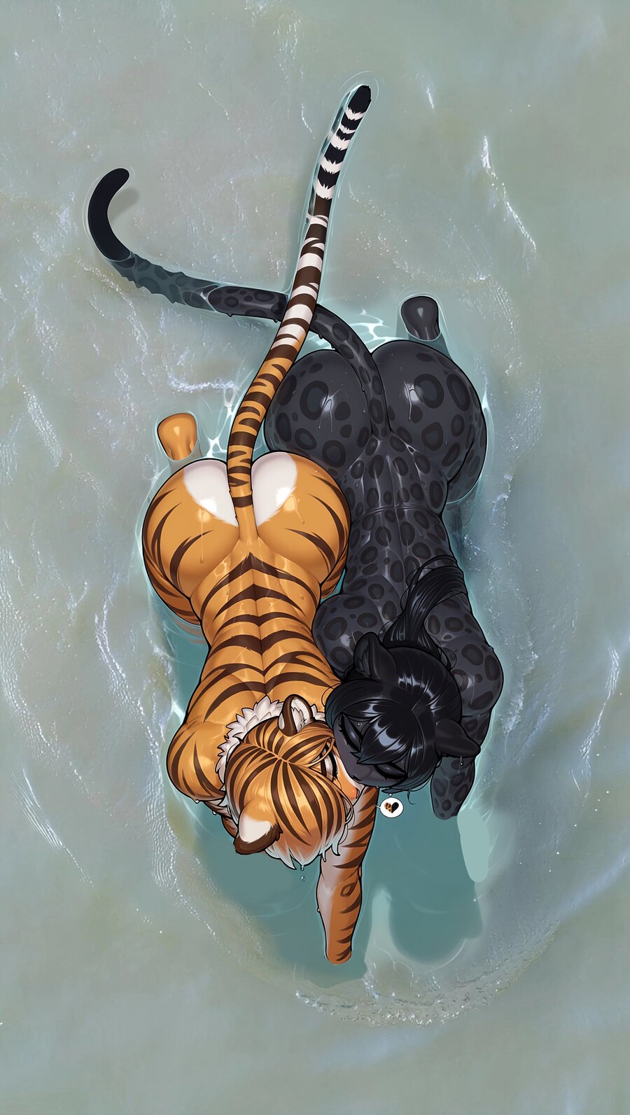 호랑이와 흑표범이 같이 찍힌 사진.jpg_2.jpg