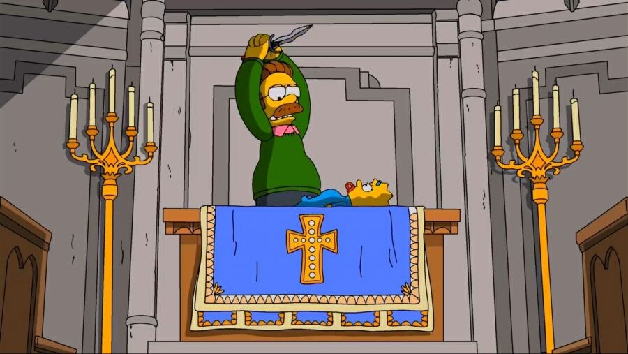 짐승의 표식을 숨기고 있던 메기 심슨.jpg_1.jpg