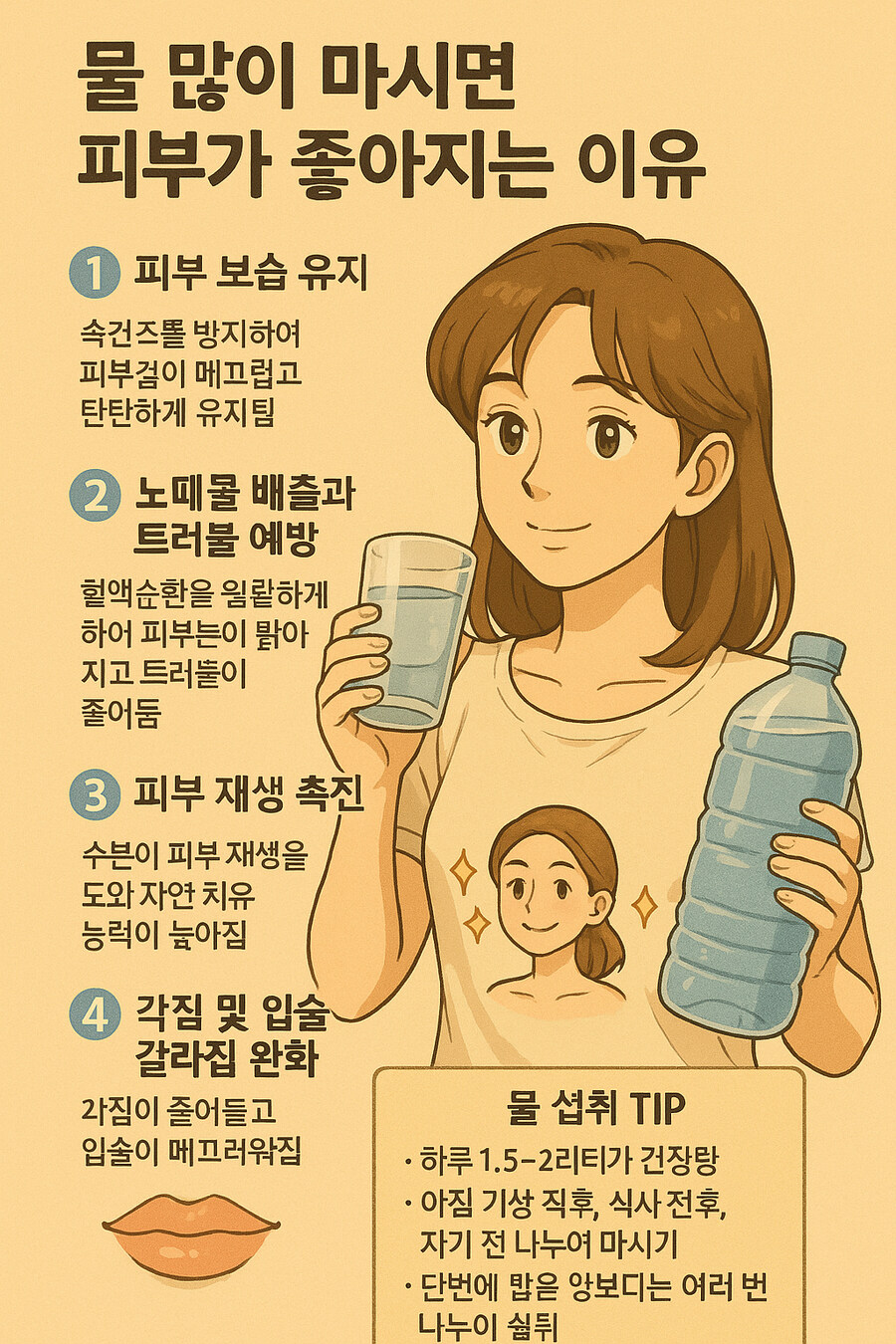 야들아 물을 많이 먹어야 피부미인 된데_1.jpg