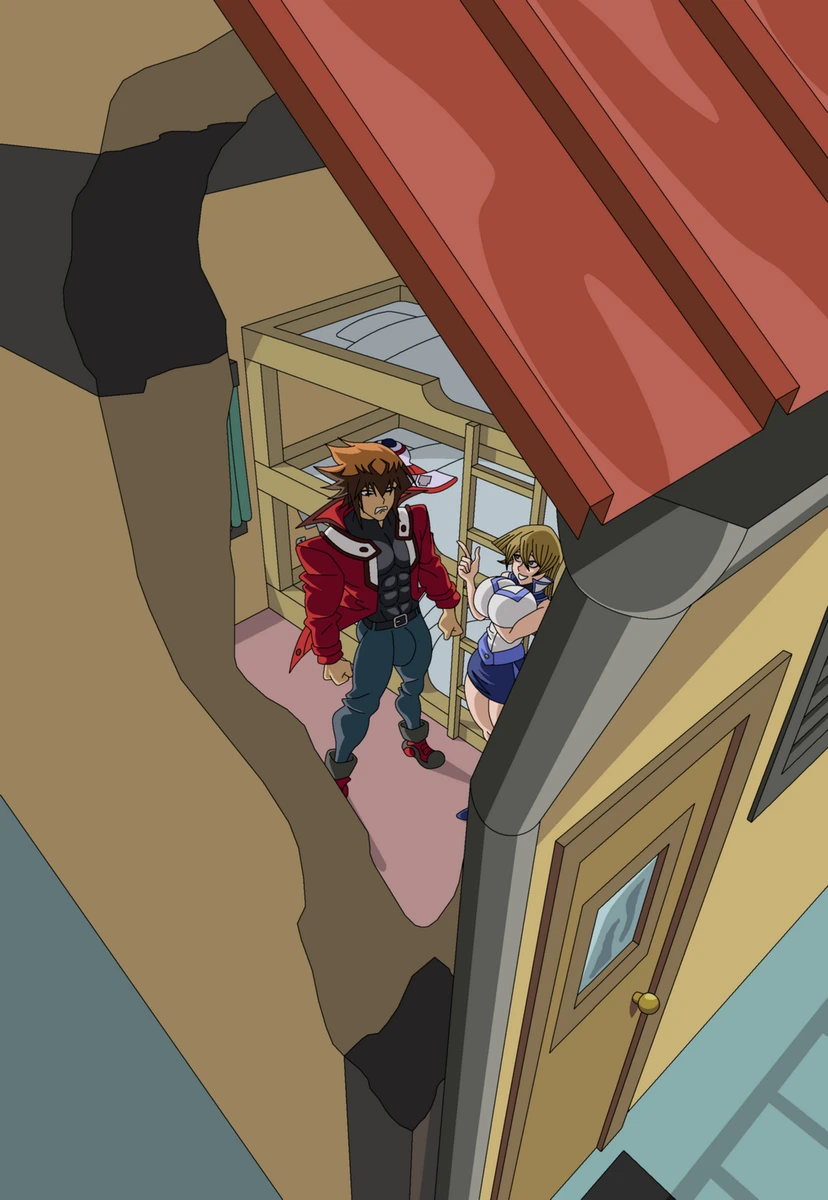 유희왕GX 쥬다이 혼자만 남게된 오시리스 기숙사는_2.webp