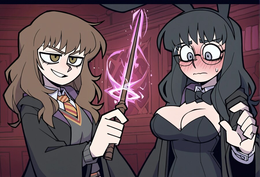 AI) TS마법에 당한 해리 포터를 되돌리려는 헤르미온느_4.png