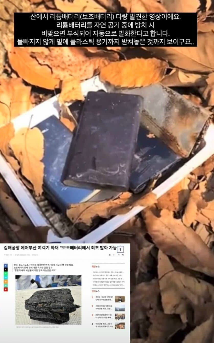 산불의 원인이 될수있는 캣맘들의 고양이집(feat. 보조배터리)_1.jpg