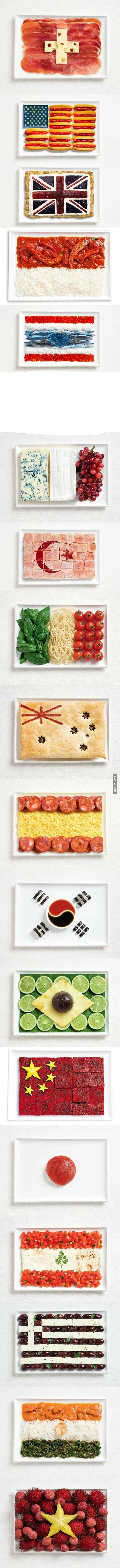 각 나라 음식으로 만든 국기_1.jpg