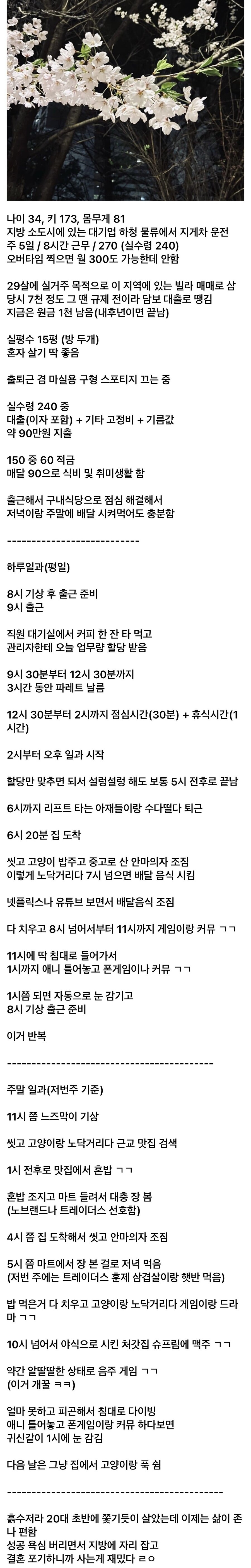 성공 욕심, 결혼을 포기했다는 어느 30대 흙수저 디시인의 삶_1.jpg