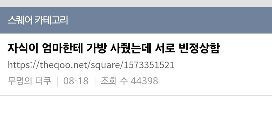 해외 가서 부모 선물로 가방 사왔는데 서로 빈정이 상함.jpg_1.jpg