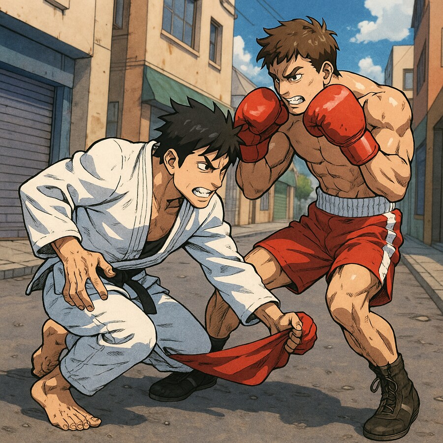 나는 만약 길거리 싸움으로 붙는다면 주짓수보단 복서랑 붙고 싶음._1.png