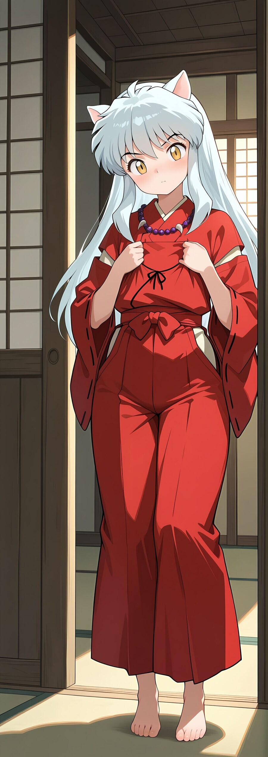 AI) 귀여운 어린 시절의 미소년 이누야샤_1.jpg