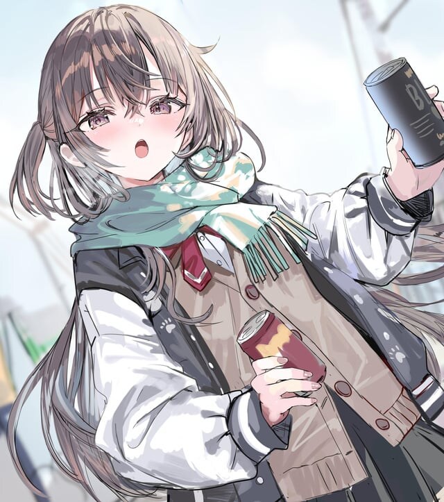 오빠에게 따뜻한 커피를 가져다주는_1.jpg