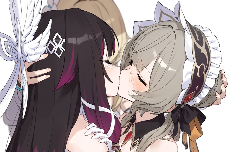 사이나쁜 여자애끼리 화해 뽀뽀하는게 좋냐?_1.png