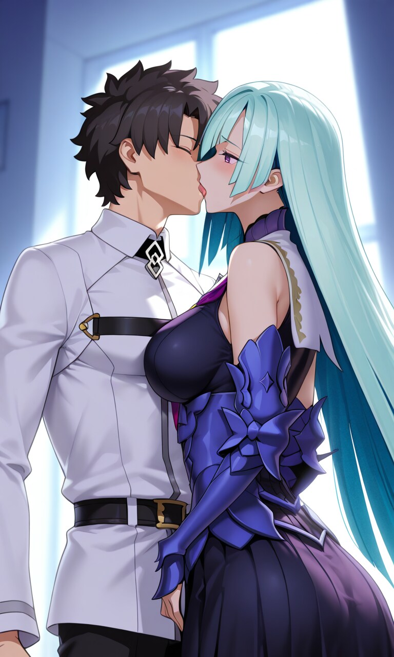 Fgo) 구다오가 여자서번트랑 꽁냥거리는 짤_3.png