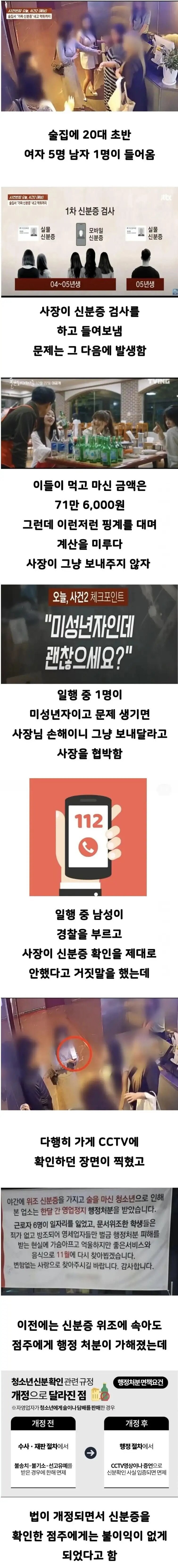 술집에서 가짜 신분증으로 먹튀하려던 미성년자 일당_1.png