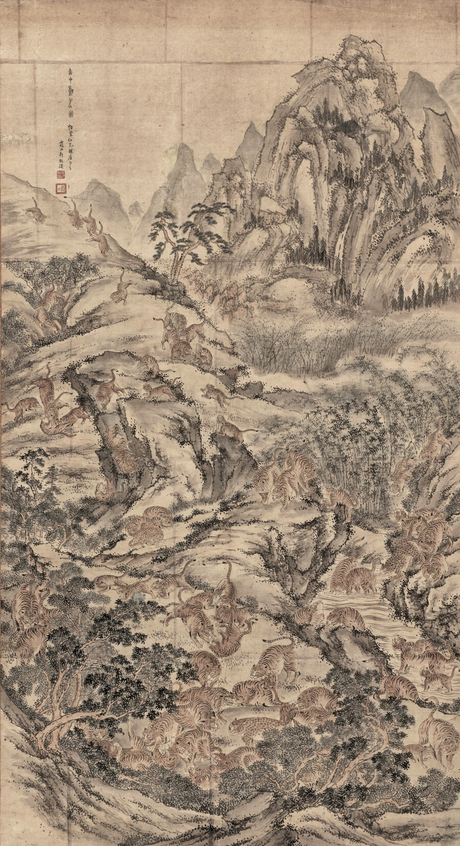 당시 조선시대 호랑이가 얼마나 많았는지 보여주는 그림_1.jpg