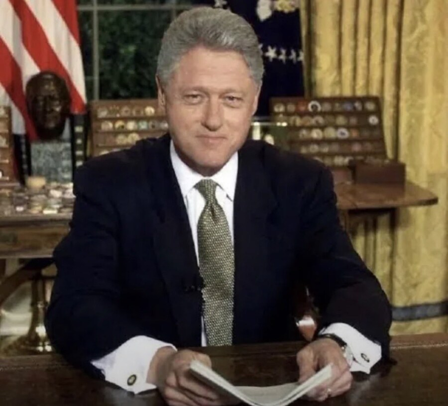 빌 클린턴과 도널드 트럼프, 단 둘이 찍은 사진_1.jpg