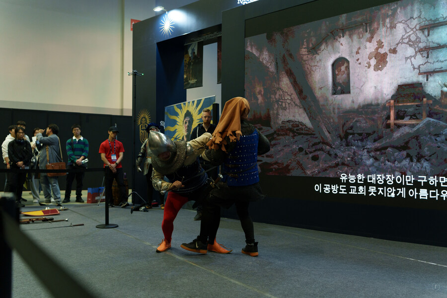 지스타)(스압) 킹덤컴2 arma korea 중세 무술 시연_35.jpg