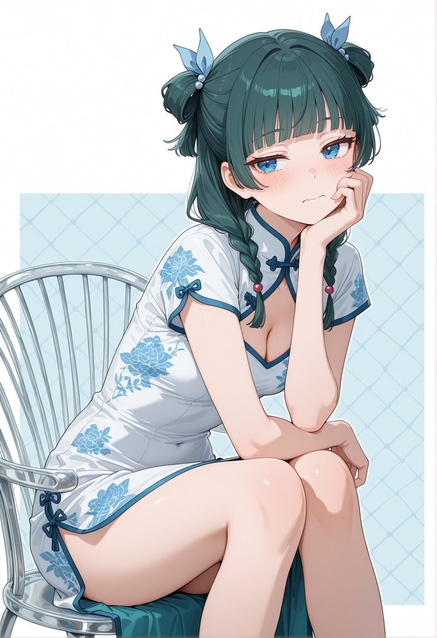 약사의 혼잣말)후손들이 입는 옷 입어본 마오_1.jpg