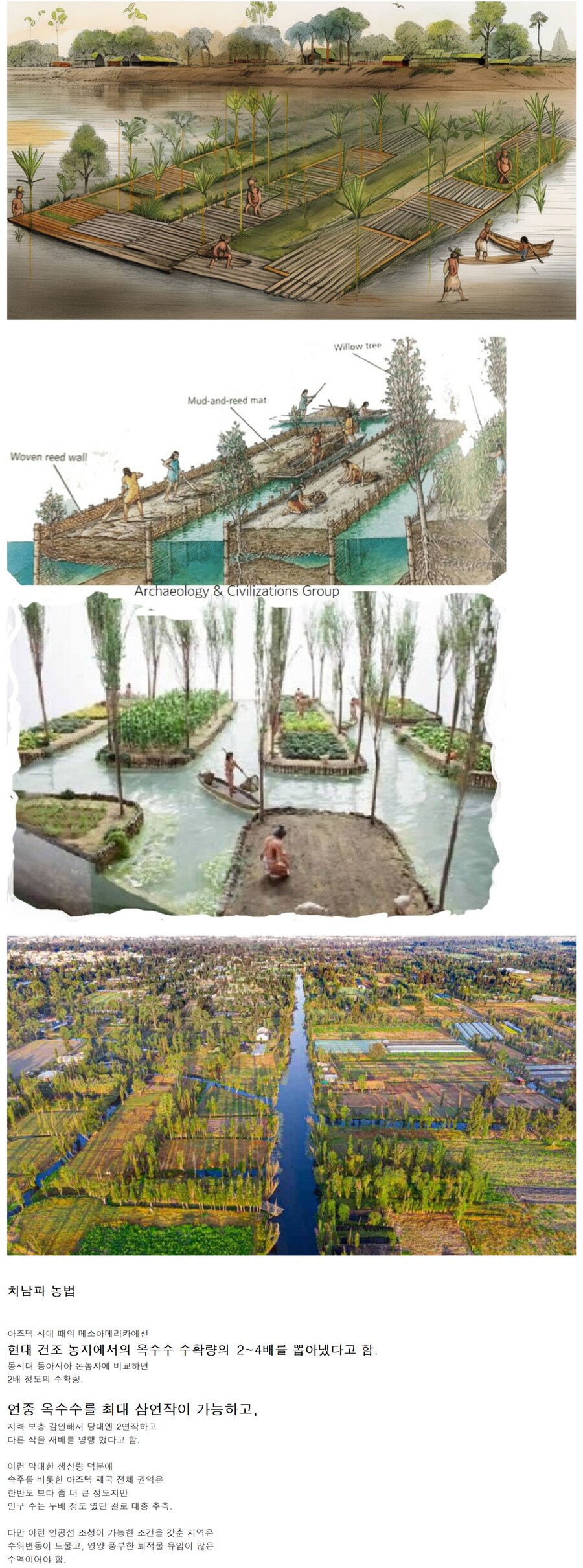 역사) 아즈텍 시대 옥수수 지력을 감당하는 농법_1.png