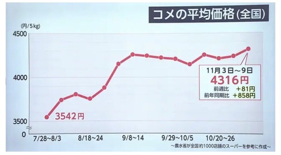 ???:일본 쌀값 최고치 갱신_1.jpg