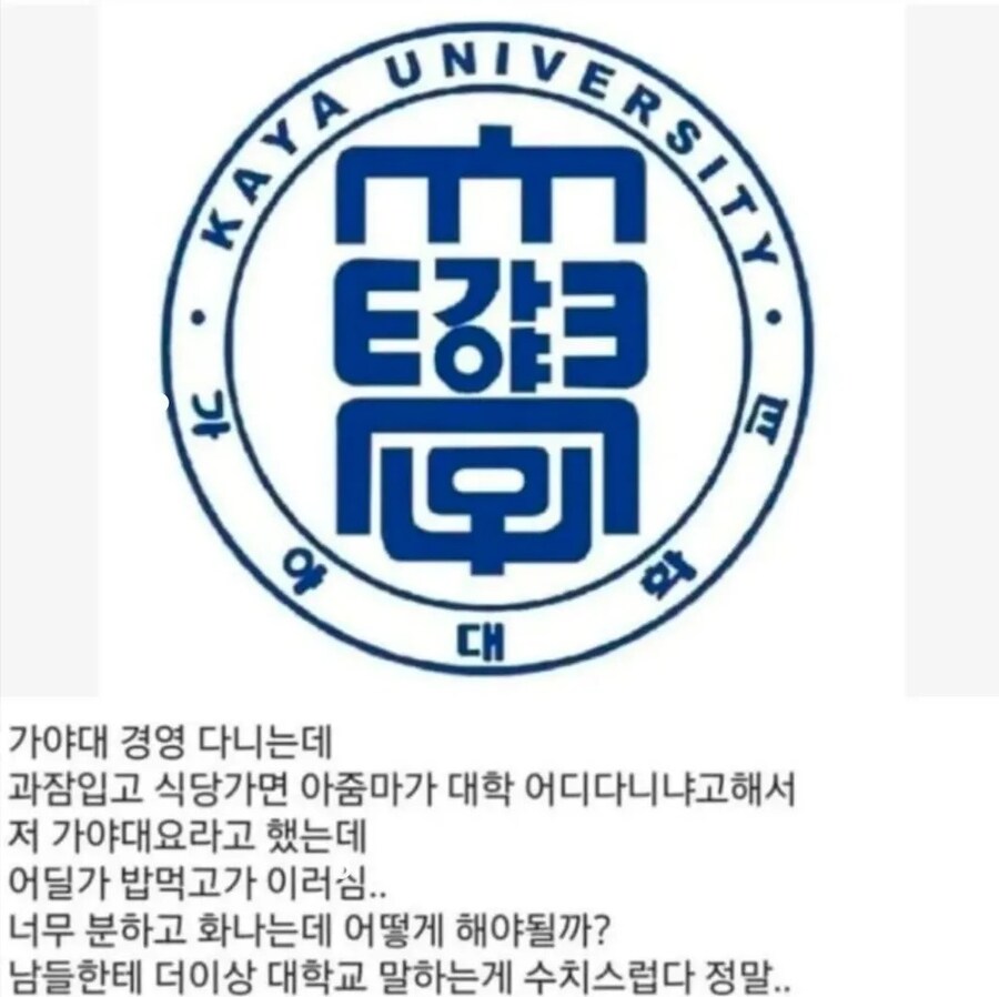 분하고 수치스러운 가야대생.jpg_1.jpg
