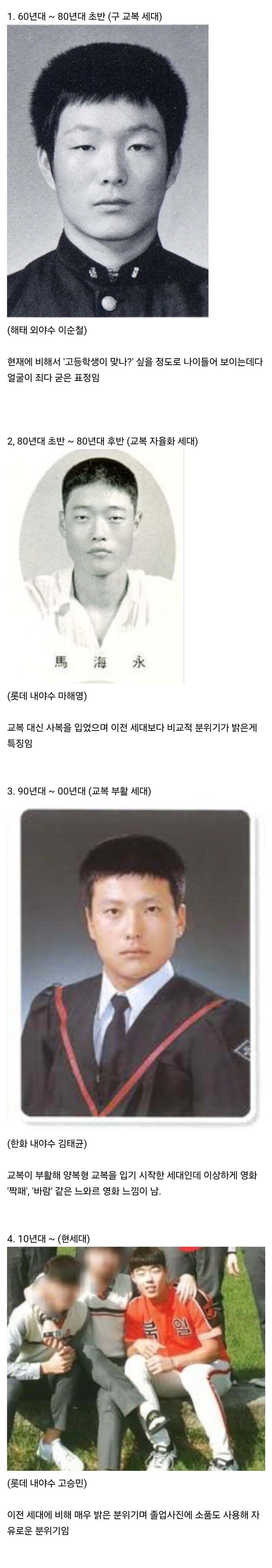 교복 세대별 졸업사진 특징.jpg_1.jpg