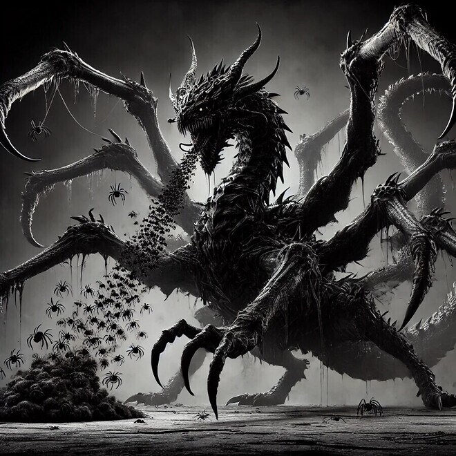 5살짜리 GM이 만든 거미 드래곤.JPG_2.jpg