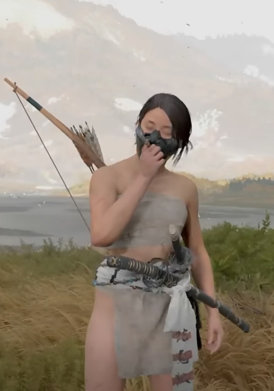 여캐한텐 상극이라는 설정은 다 모아붙였다는 고스트 오브 요테이 주인공_1.jpg