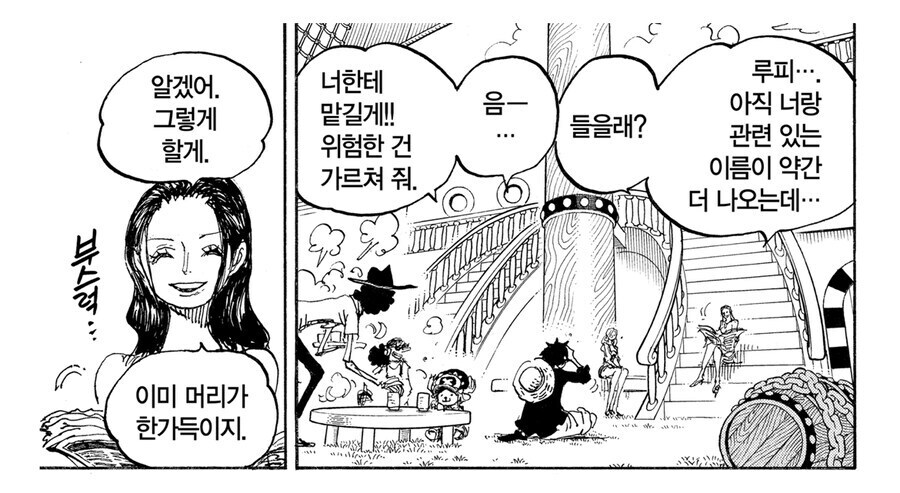 원피스 루피의 행동 방식을 보여주는 장면_1.jpg