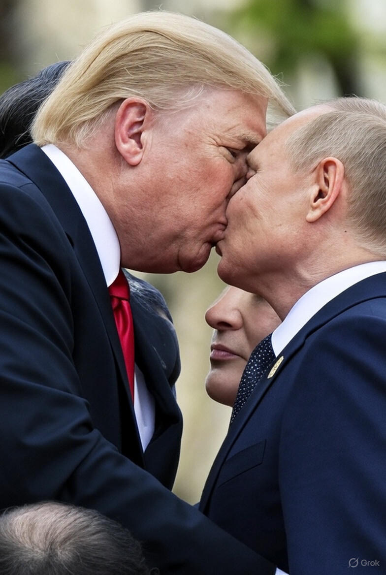 님들아. 트럼프랑 푸틴 키스짤 6트만에 성공함_1.jpg