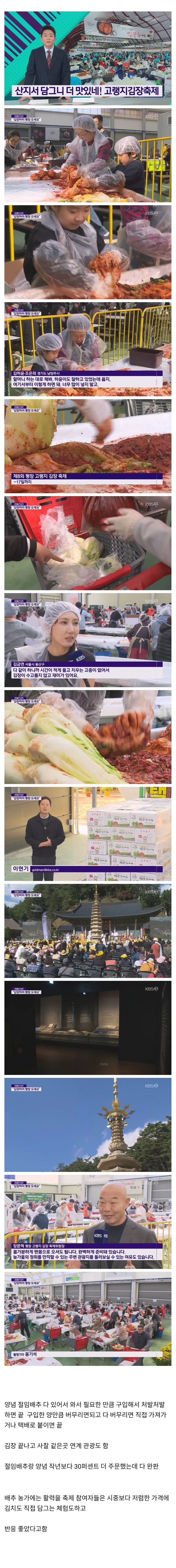 반응이 상당히 좋다는 “고랭지 김장 축제”.jpg_1.jpg