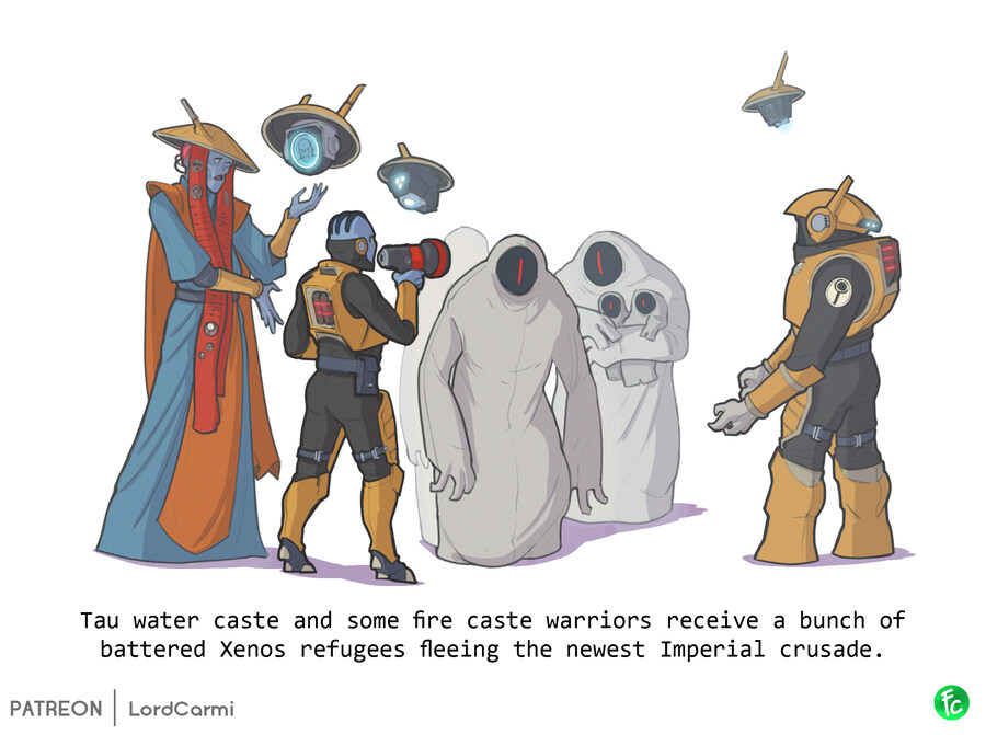 워해머 40K 세계관에서 그나마 피난민들을 따뜻하게 맞이해주는 종족_1.jpg