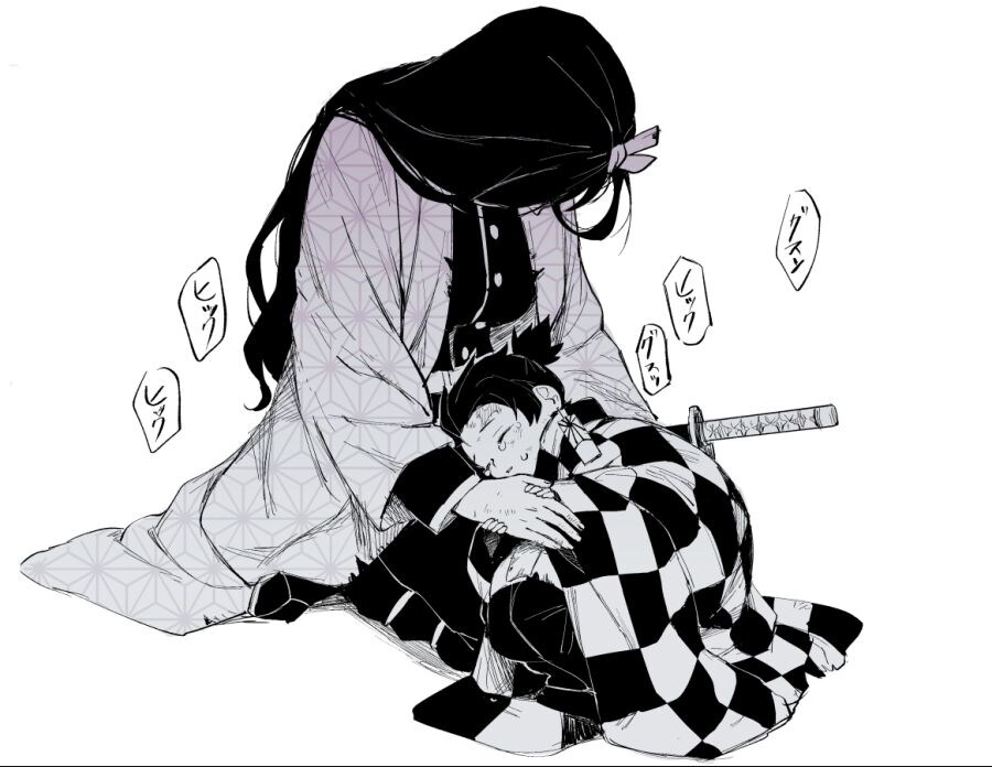 귀멸) 오니 탄지로 & 귀살대 네지코_8.jpg