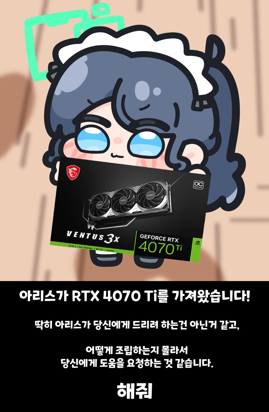 도로를 보고 아리스도 그래픽 카드를 가져왔습니다_2.jpg