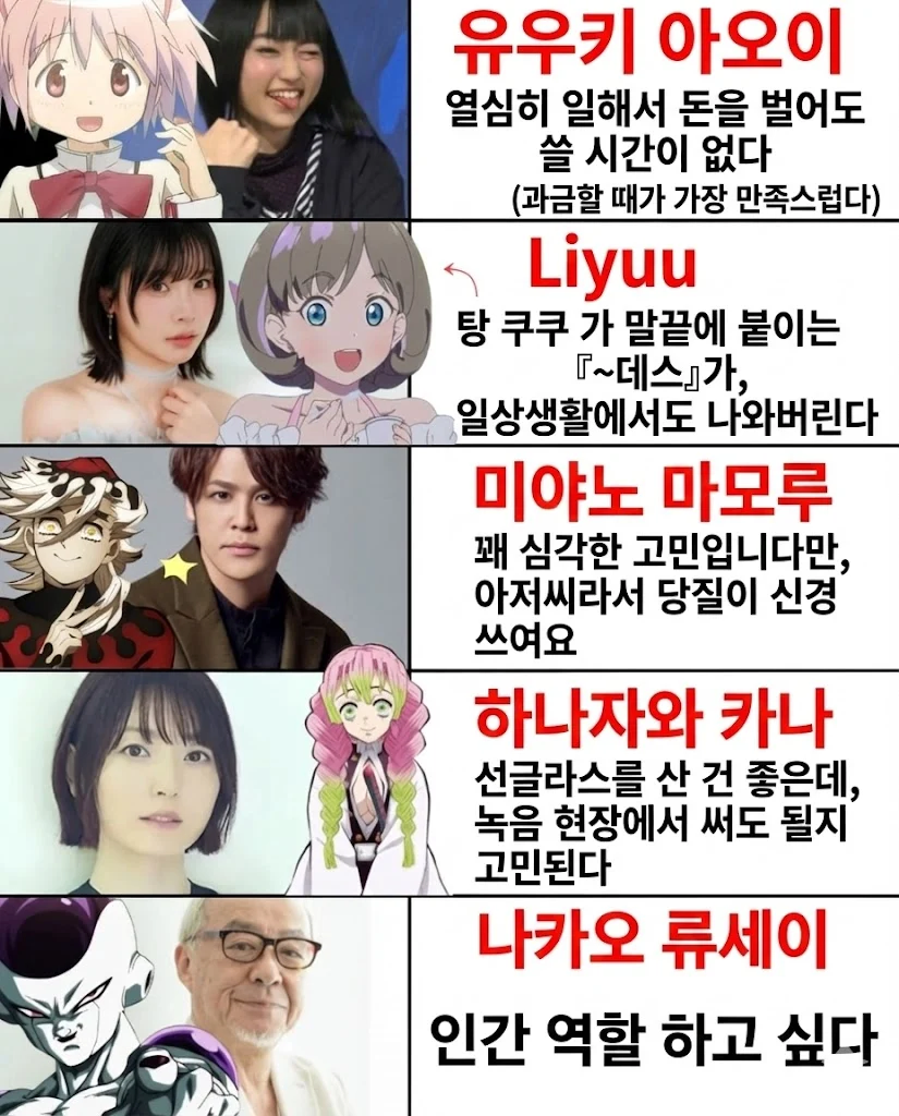 일본 인기성우들의 고민_1.webp