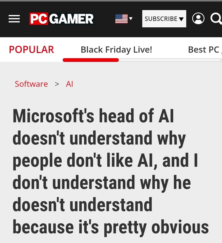 마이크로소프트 AI CEO: 사람들이 생성형 AI를 싫어하는걸 이해 못하겠다_2.jpg