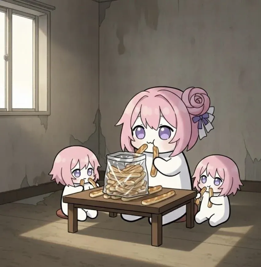 가난한 도로롱 가족의 하루_3.webp