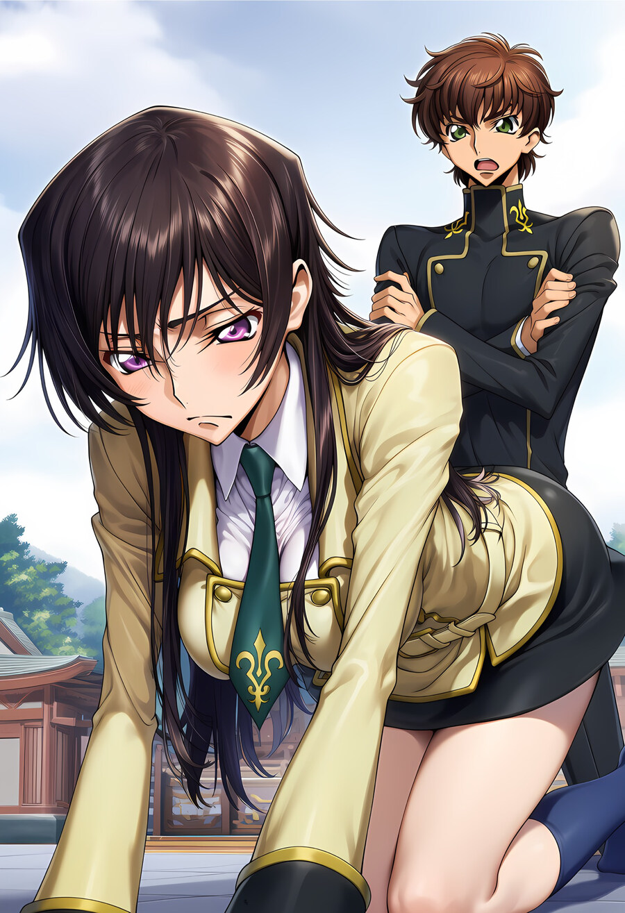 AI) 코드기어스에서 나나리를 구해달라고 스자쿠에게 애원하는 TS를르슈_7.jpg