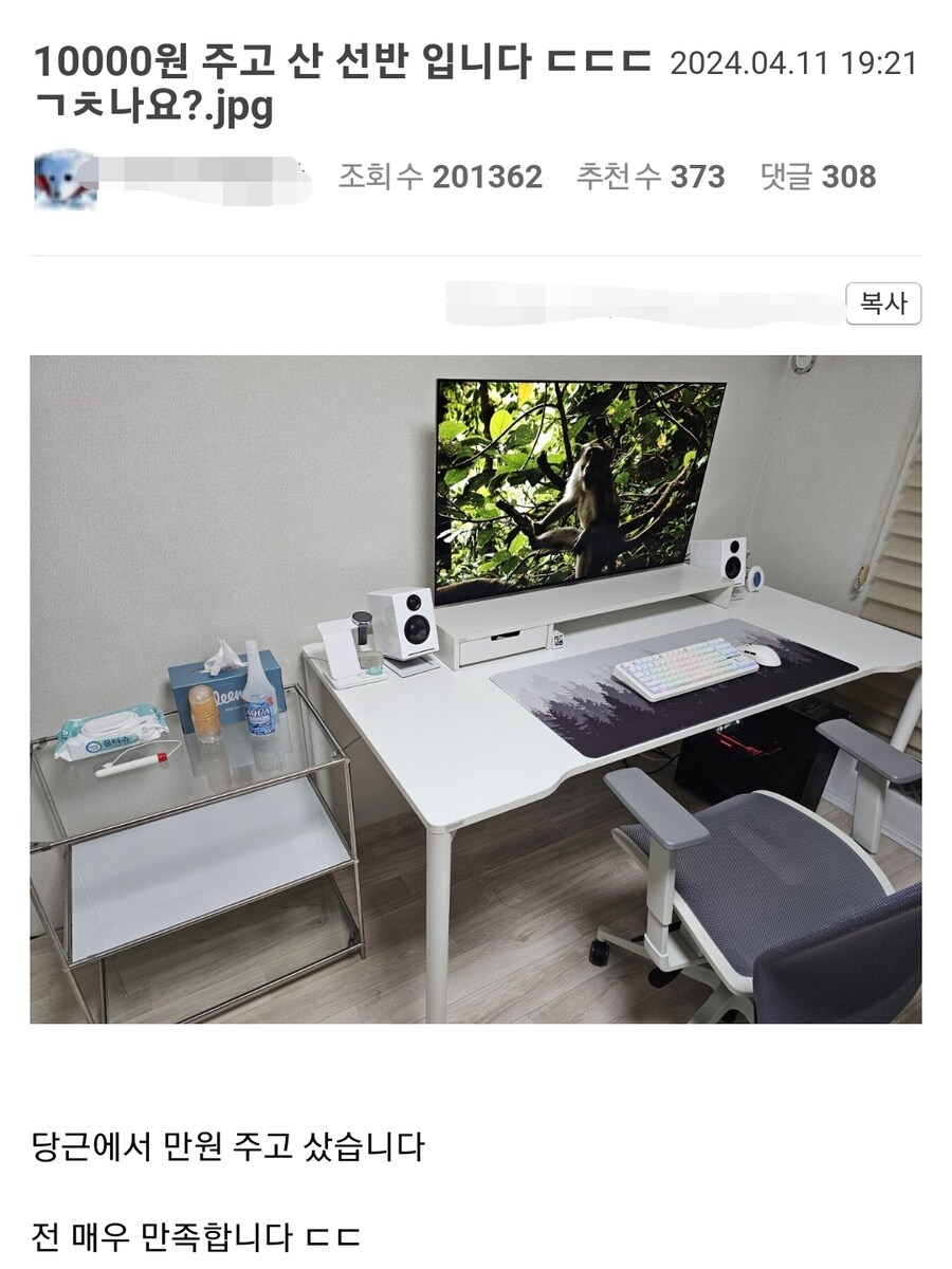 10000원 주고 산 선반입니다 ㅎㅎㅎㅎㅎ_1.jpg