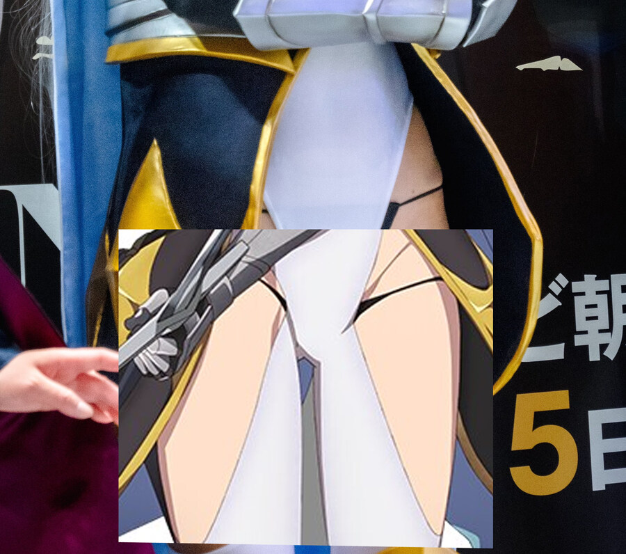 일본의 애니 공식 코스프레에서 차마 구현하지 못한 것_4.jpg