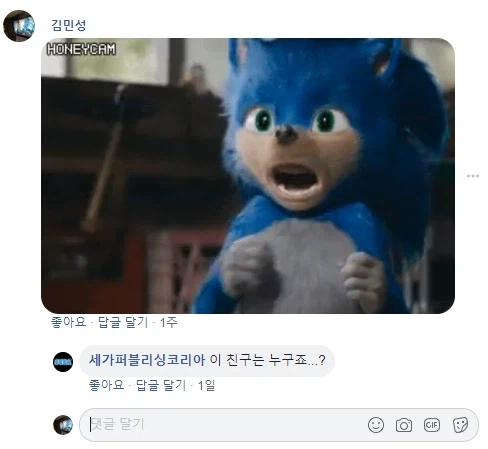 세가(SEGA) 코리아 : 난 얘가 누군지 모릅니다._1.webp