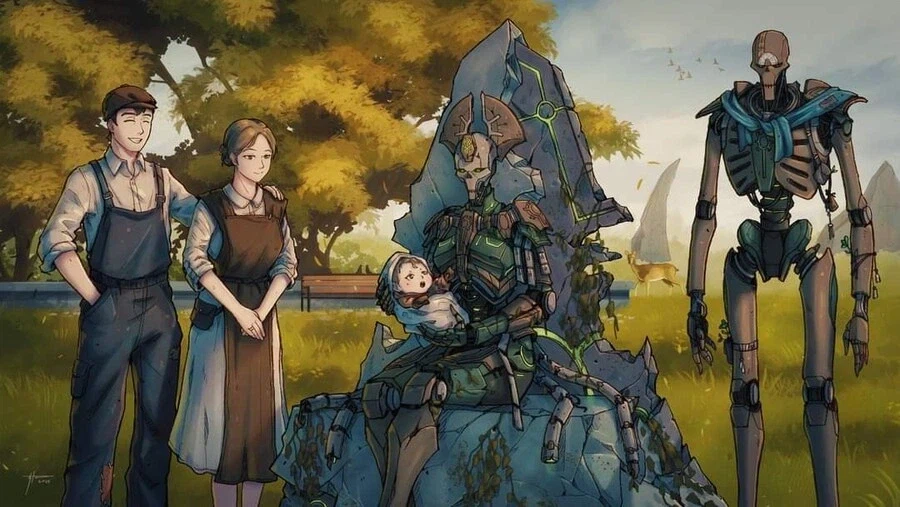 인류와 외계인들이 평화협정을 맺은 워해머 세계의 모습_2.webp