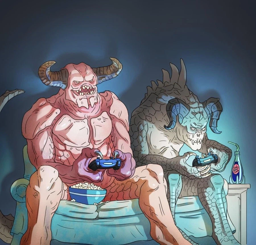 악마 : 둠슬레이어 그새끼 여기까진 못오겠지?_1.webp