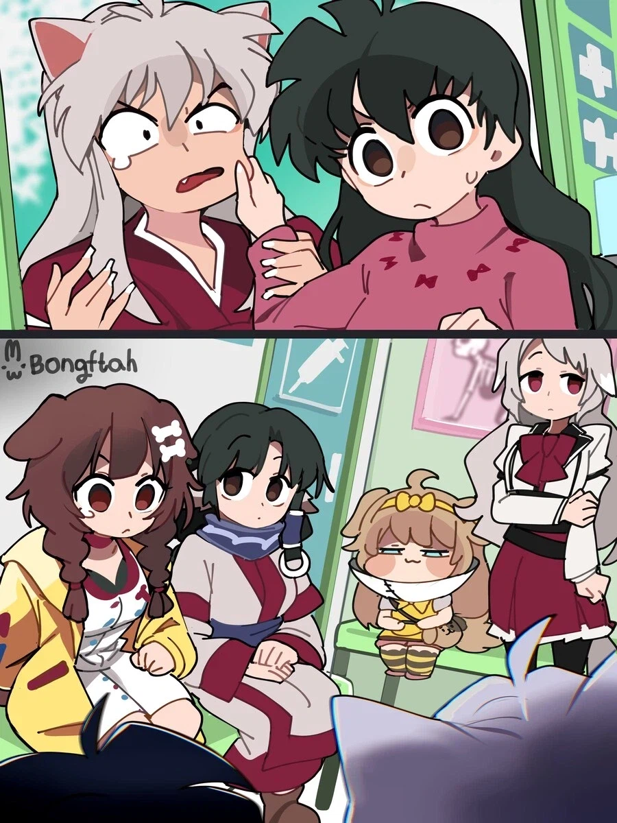 희한한 캐릭터를 잘 섞는 작가가 그린 개과 수인 동물병원.jpg_1.webp