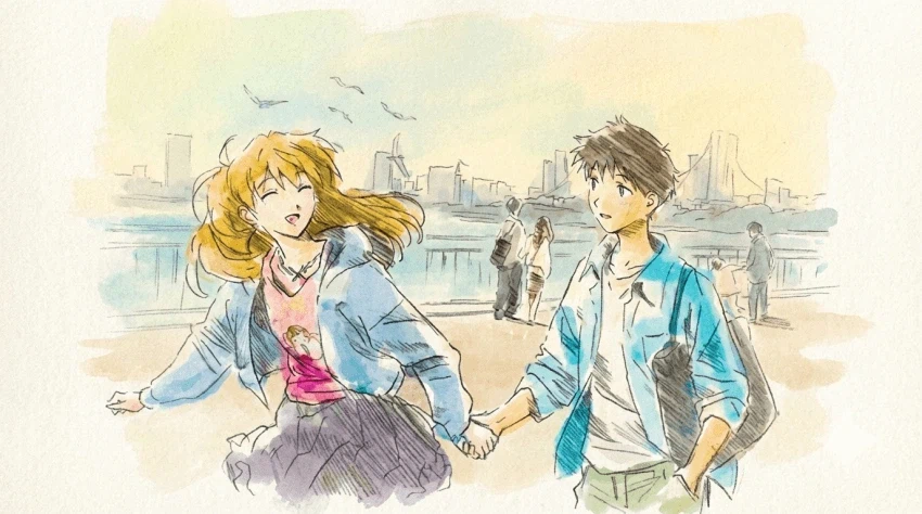 에반게리온] 30주년 단편 아스카x신지 커플링 스틸컷 고화질_2.webp