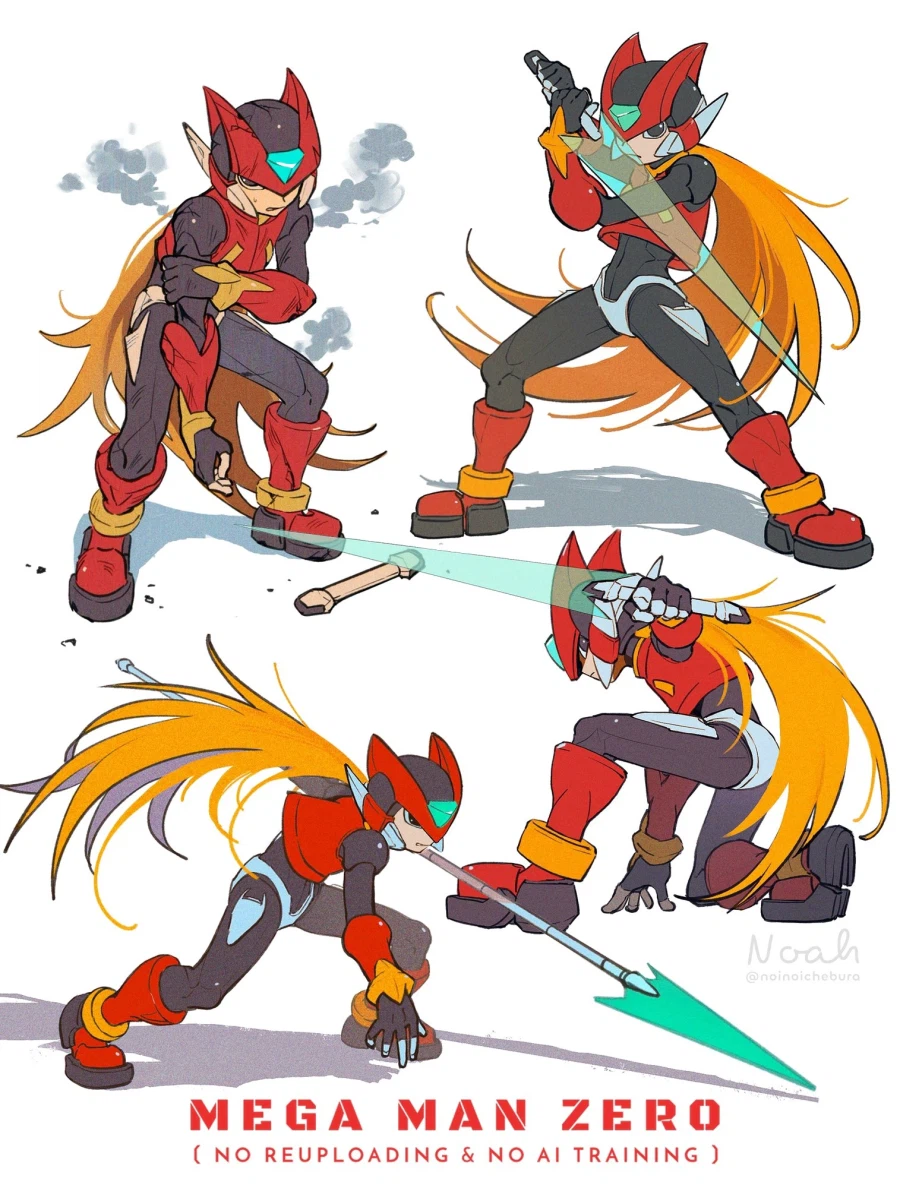 록맨 제로 씨리즈 디자인이 너무 좋아._3.webp