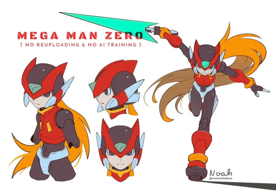 록맨 제로 씨리즈 디자인이 너무 좋아._4.webp